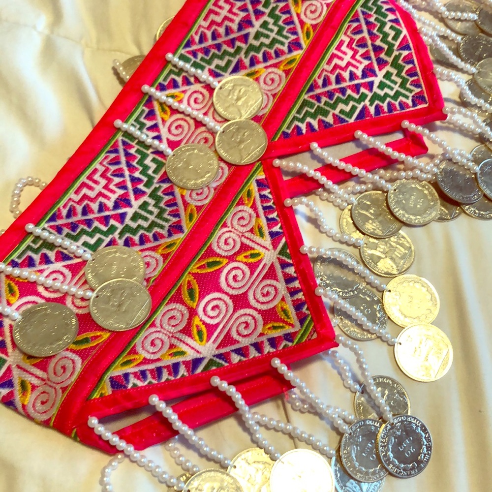 Teen - Adult Size Hmong Coin Belt